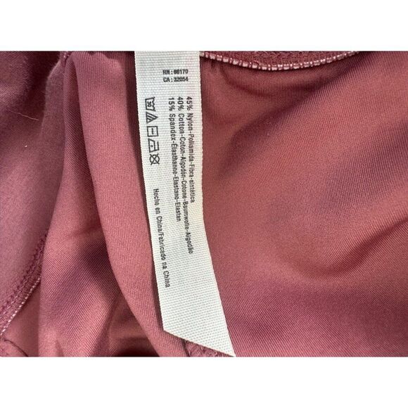 FREE PEOPLE FP MOVEMENT Mauve Pilates Leggings Medium Yoga Stretch - Picture 4 of 7